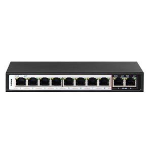 D Link DES-F1010P-E Port 10/100 switch 8 PoE Ports