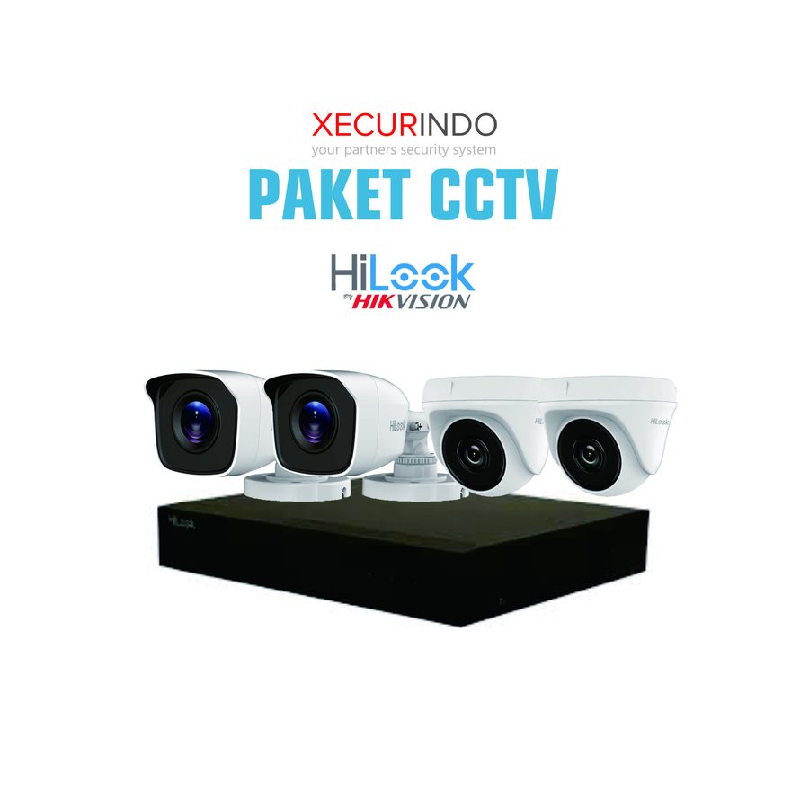 Paketan CCTV Analog 16 Channel 2 MP - Hilook